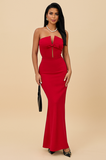 Strapless Maxi Dress