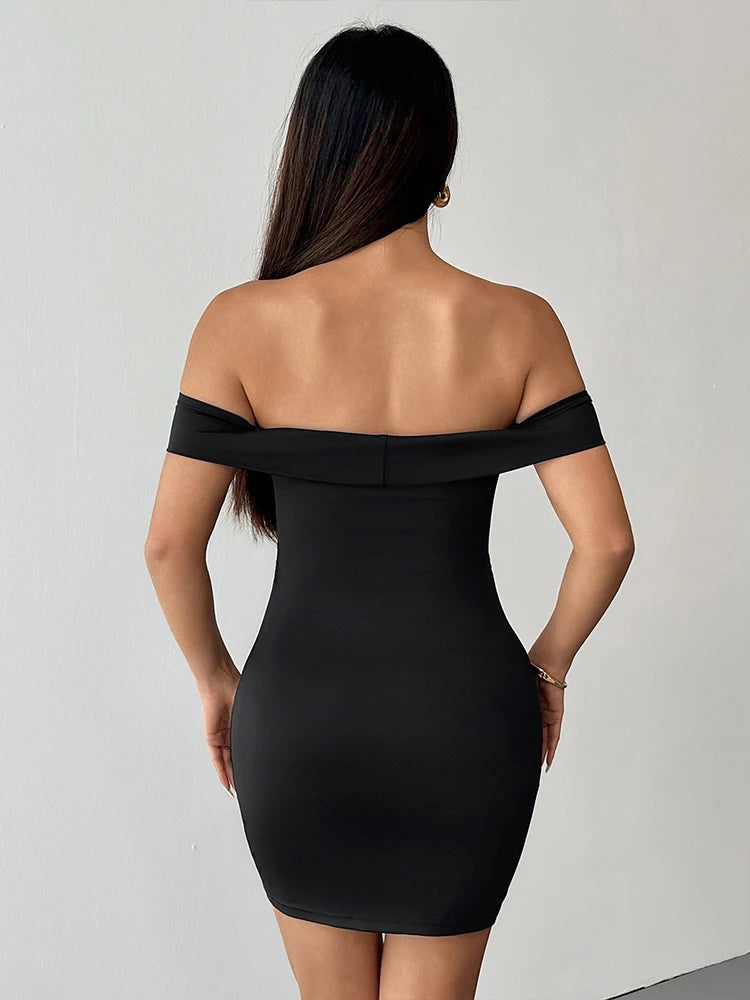 Hollow Out Backless Dress