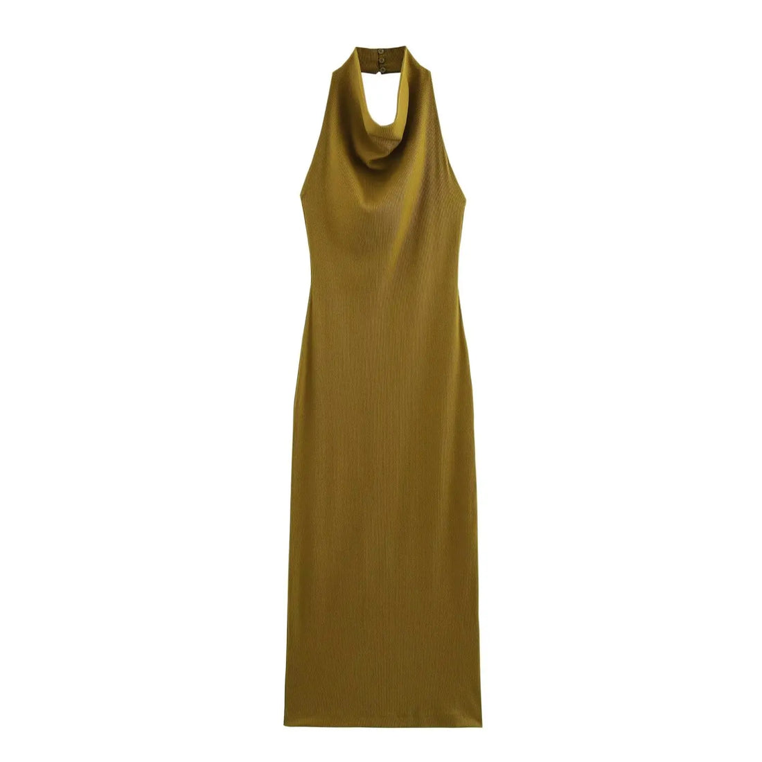 Backless Sleeveless Maxi Dress